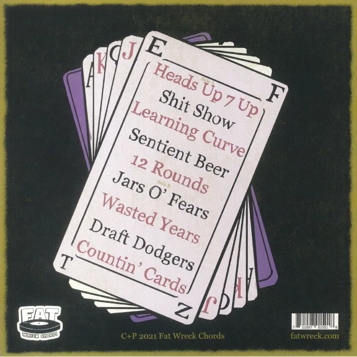 Обратная сторона обложки — ESCAPE FROM THE ZOO — Countin' Cards