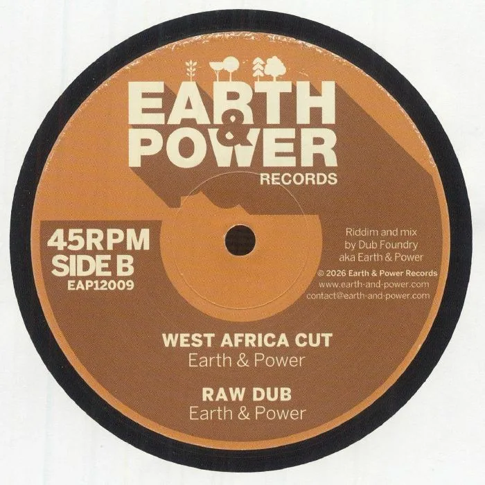 Back cover — HORNSMAN COYOTE / EARTH & POWER — Revolution Ska