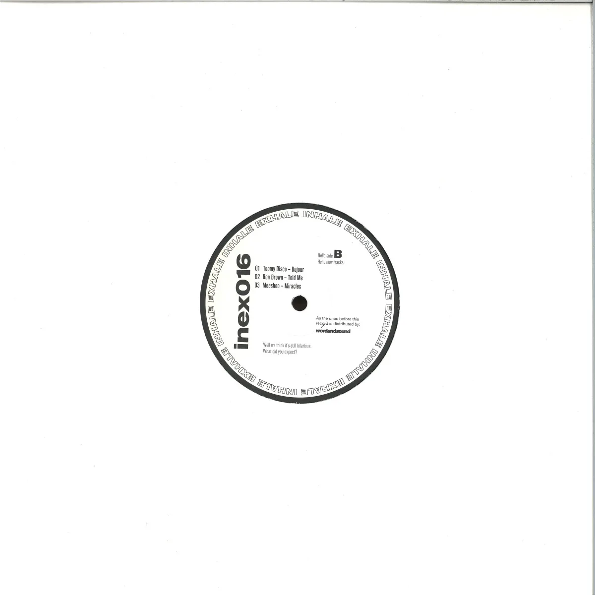 Back cover — Various — inex016