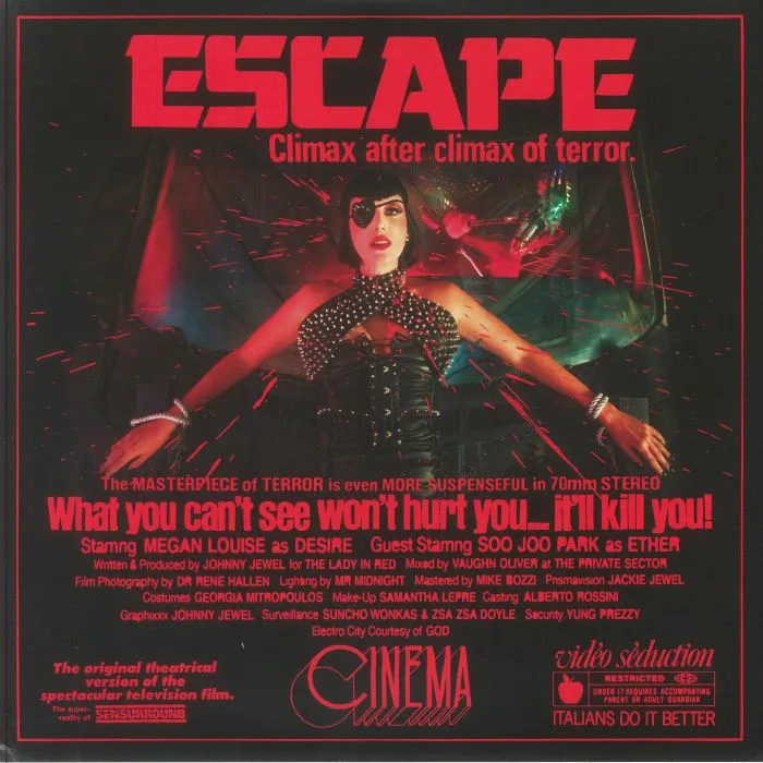 Обратная сторона обложки — DESIRE — Escape (reissue)