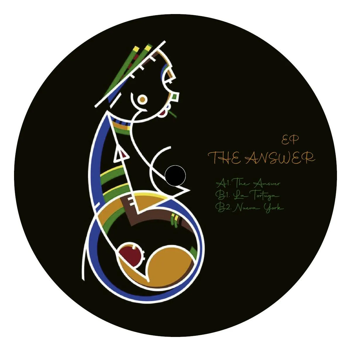 Обратная сторона обложки — Toni Alvarez — The Answer EP