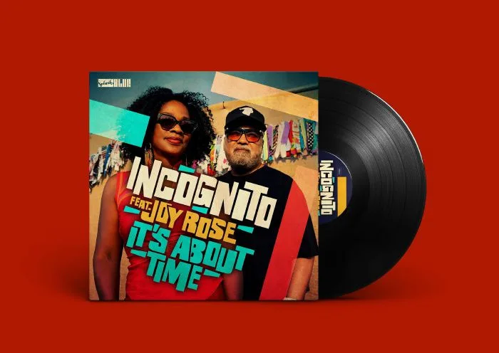 Front cover — INCOGNITO feat JOY ROSE — It's About Time