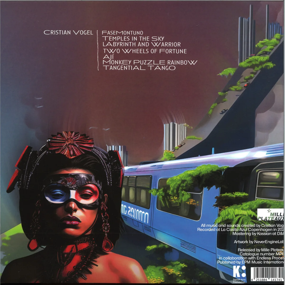 Обратная сторона обложки — Cristian Vogel — Fase Montuno 2x12"