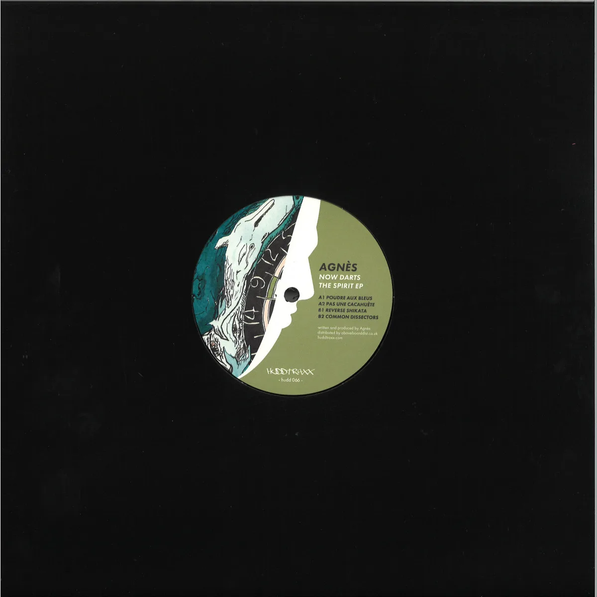 Обратная сторона обложки — Agnès — Now Darts The Spirit EP