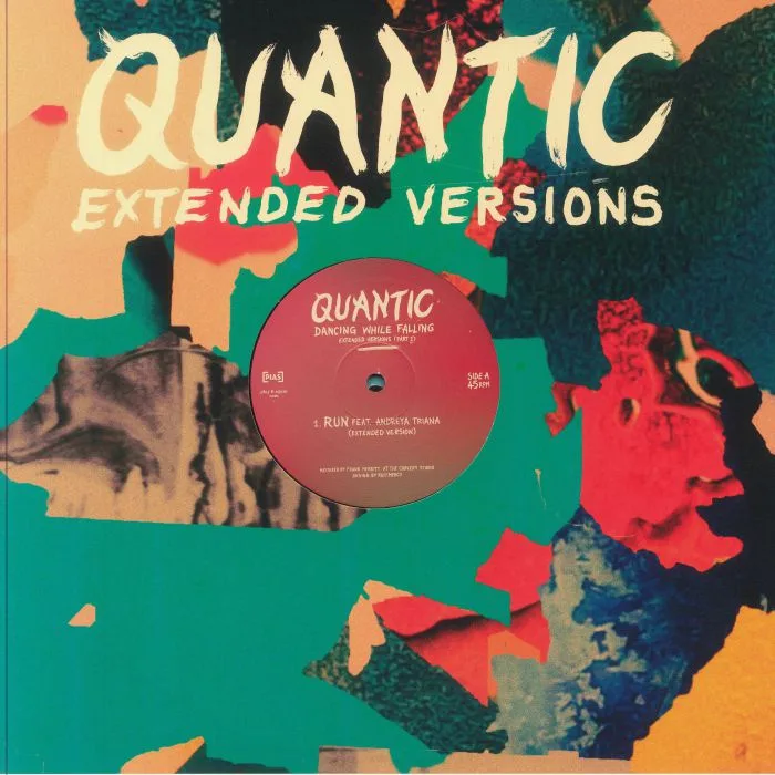 Front cover — QUANTIC — Dancing While Falling: Extended Versions