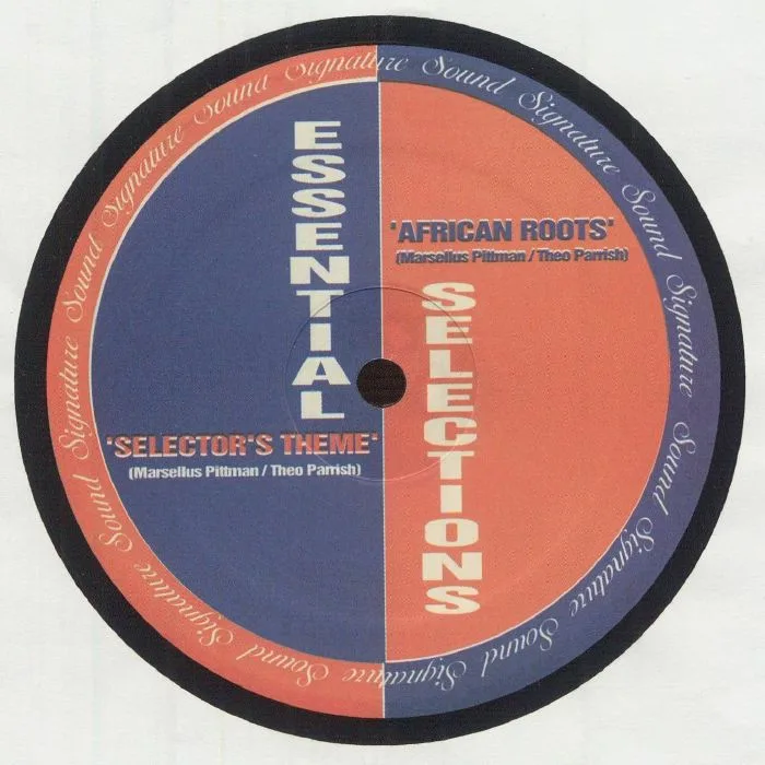 Обратная сторона обложки — Marcellus PITTMAN / THEO PARRISH — Essential Selections Volume 1 EP