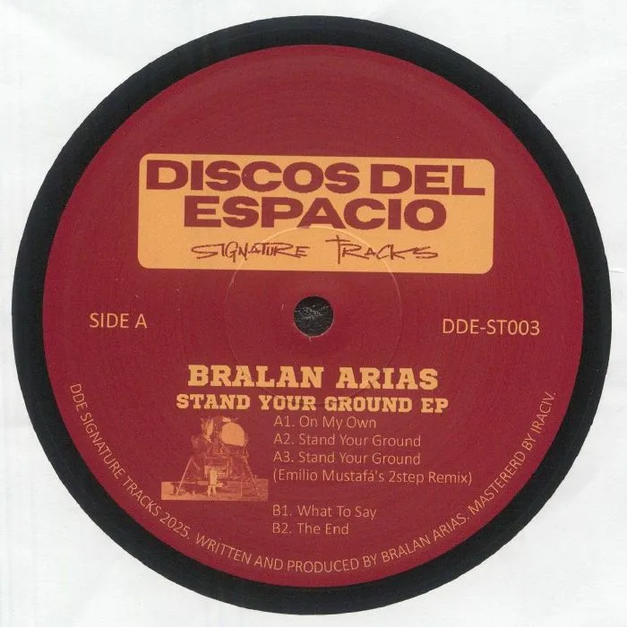 Обратная сторона обложки — Bralan ARIAS — Stand Your Ground EP