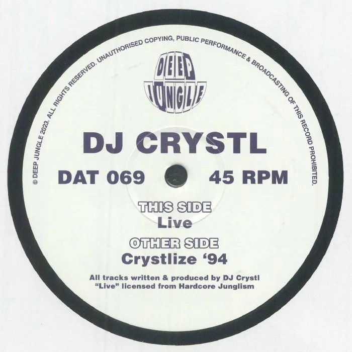 Back cover — DJ CRYSTL — Crystlize '94