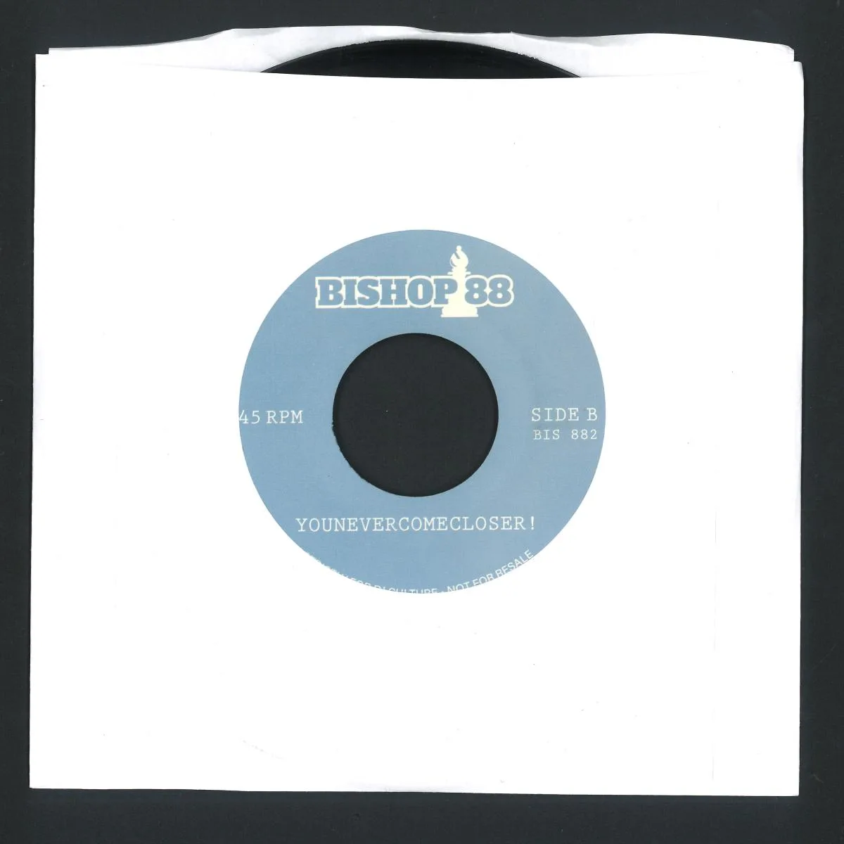 Обратная сторона обложки — Various — Edits by Bishop 88 (7")