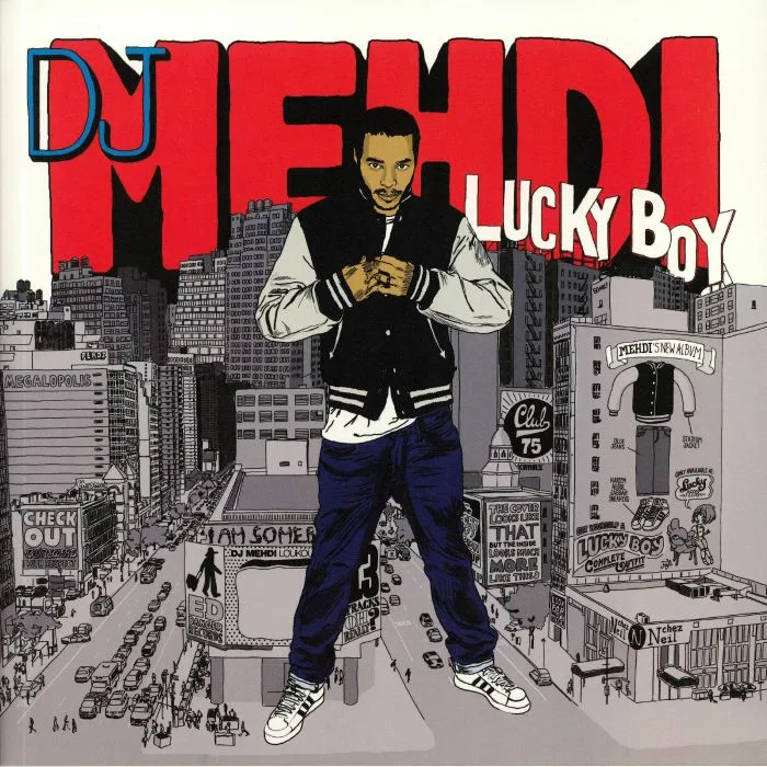 Лицевая сторона обложки — DJ MEHDI — Lucky Boy (2017 Edition)