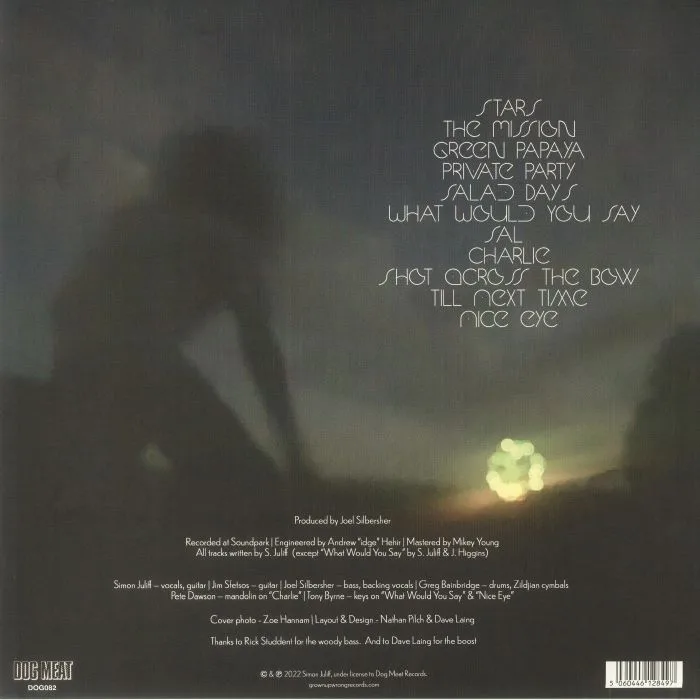 Back cover — Simon JULIFF — Stars