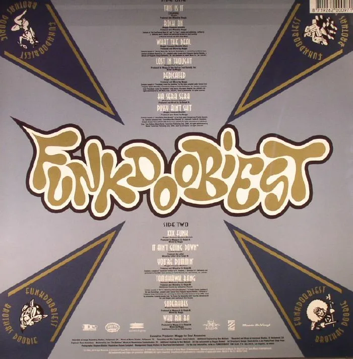 Обратная сторона обложки — FUNKDOOBIEST — Brothas Doobie (reissue)