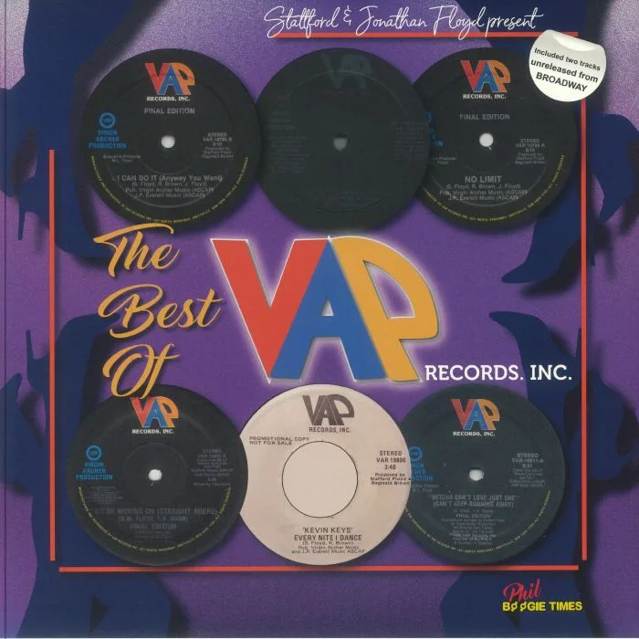Лицевая сторона обложки — VARIOUS — The Best Of VAP Records