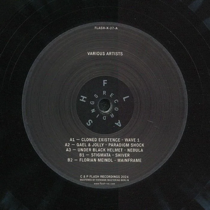 Лицевая сторона обложки — CLONED EXISTENCE / GAEL & JOLLY / UNDER BLACK HELMET / STIGMATA / FLORIAN MEINDL — FLASH X27