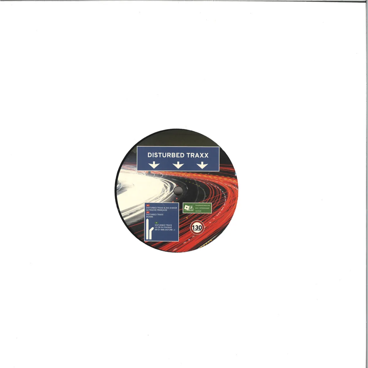 Back cover — Disturbed Traxx,Ass Shake — Le Crie Du Phoque