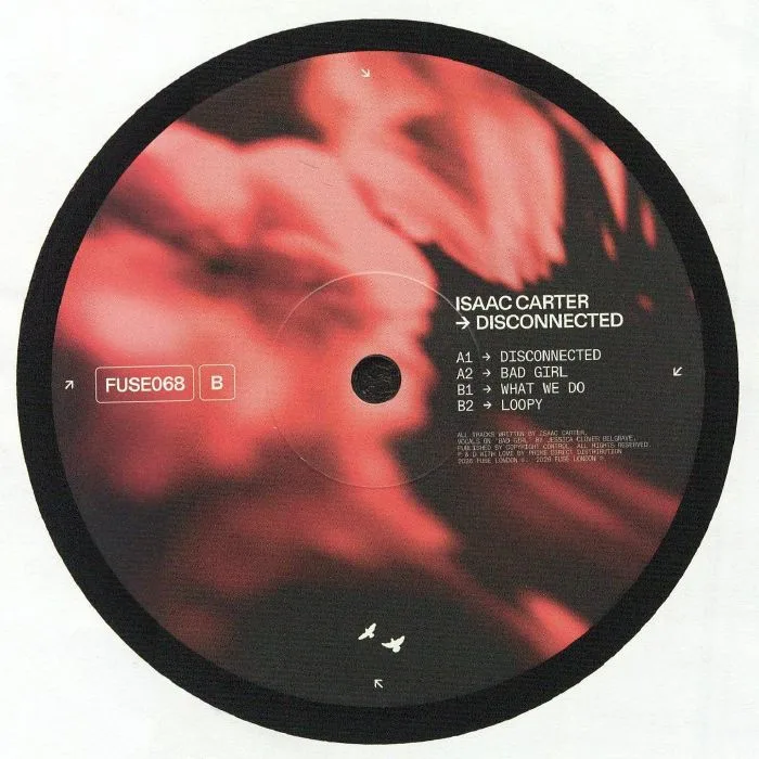 Back cover — Isaac CARTER — Disconnected EP