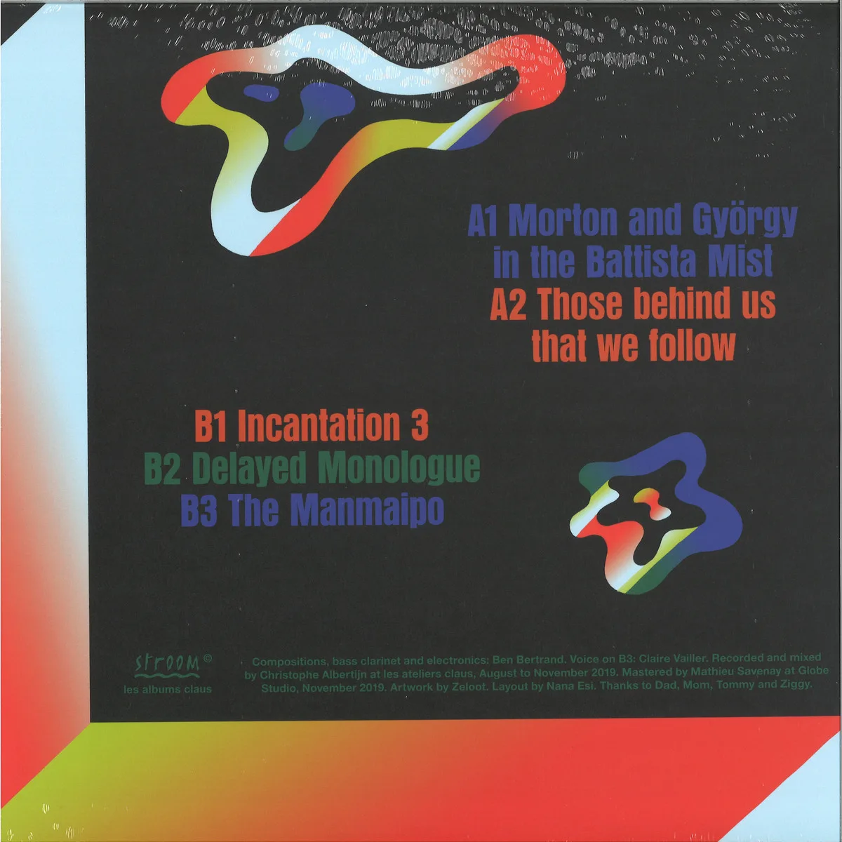 Back cover — Ben Bertrand — MANES