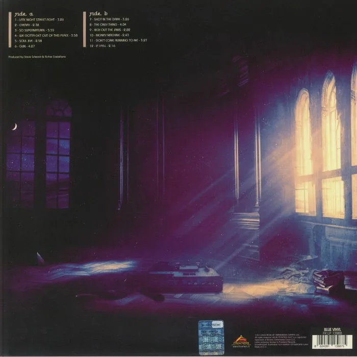 Back cover — BLUE OYSTER CULT — Ghost Stories (B-STOCK)