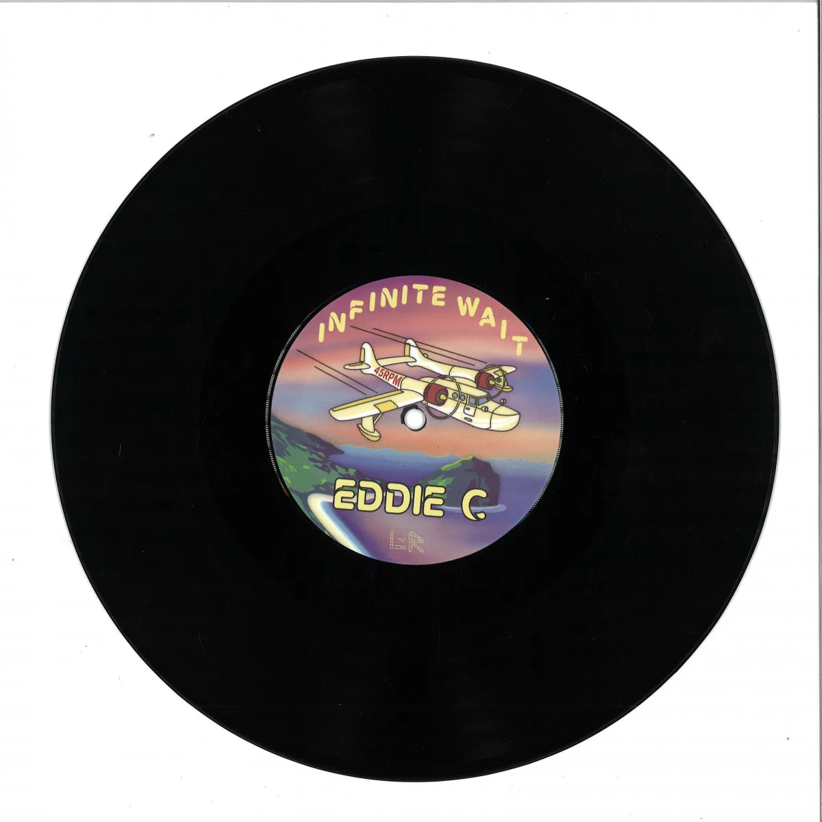 Лицевая сторона обложки — Eddie C — INIFINITE WAIT EP