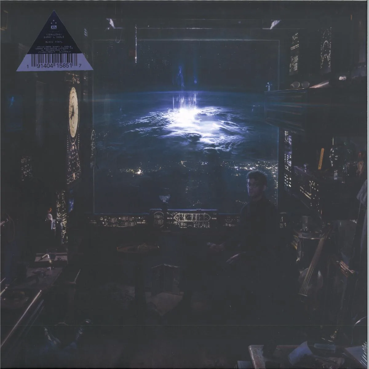 Front cover — DANNY L HARLE — Cerulean LP