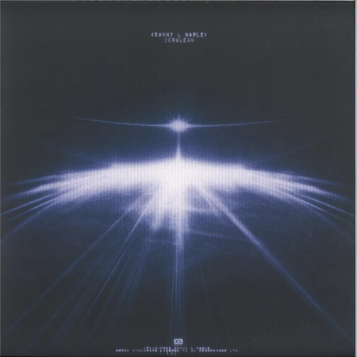 Back cover — DANNY L HARLE — Cerulean LP