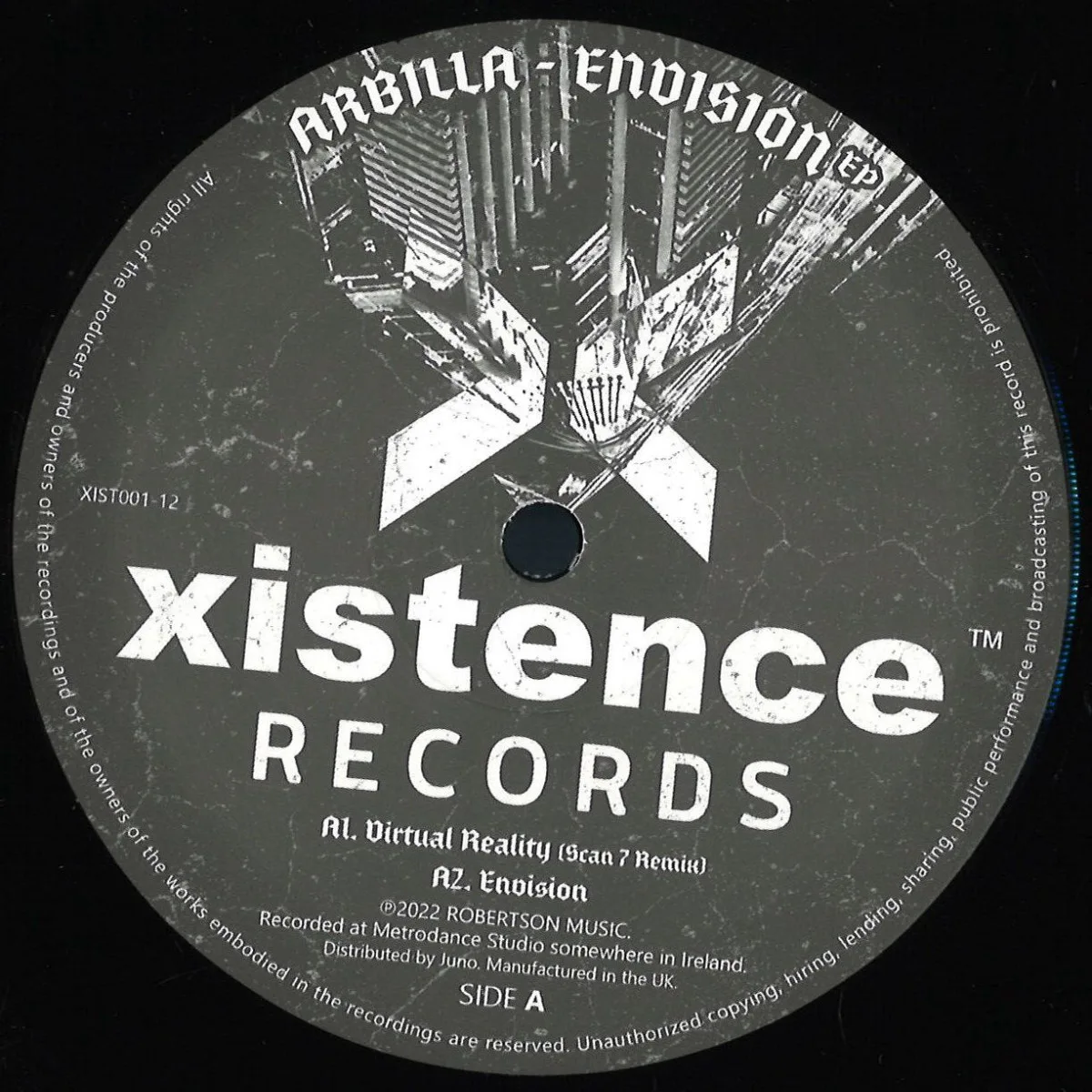 Front cover — Arbilla — Envision EP