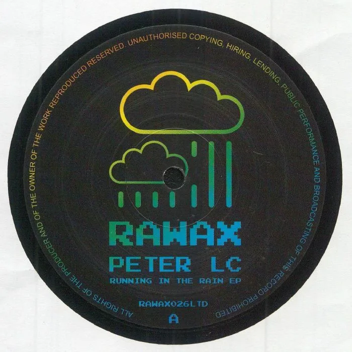 Лицевая сторона обложки — PETER LC — Running In The Rain EP