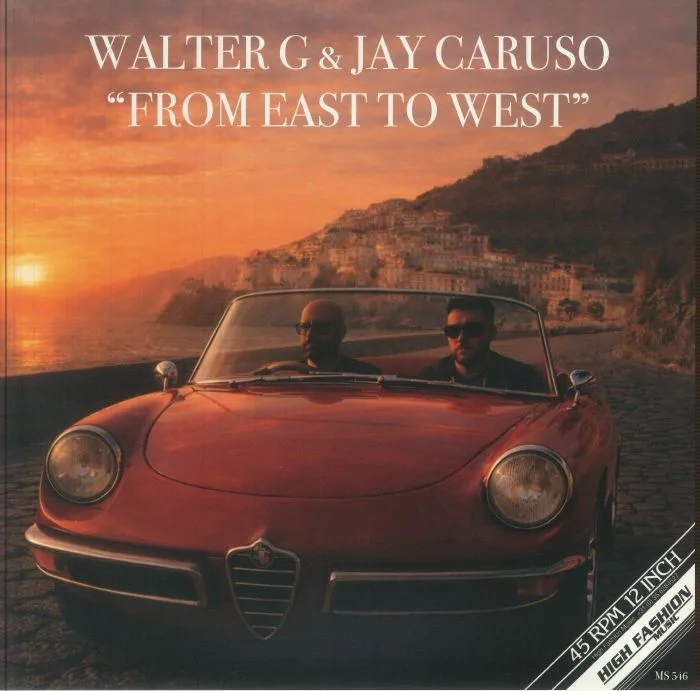 Лицевая сторона обложки — WALTER G / JAY CARUSO — From East To West