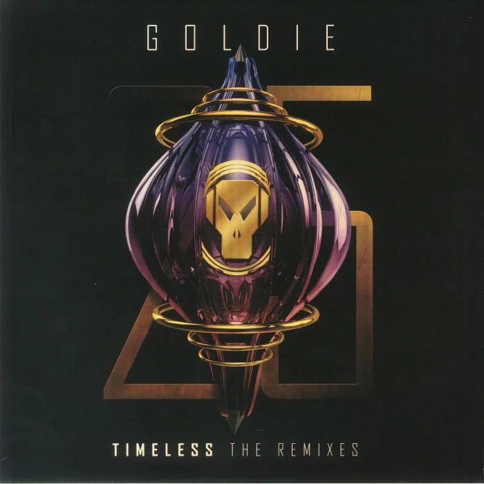 Front cover — GOLDIE — Timeless: The Remixes (25th Anniversary Edition)