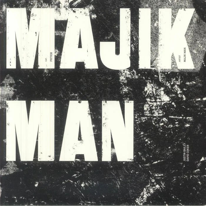 Front cover — MAJIK MAN aka JUSTIN BAILEY / DAVE COKER — Majik Man