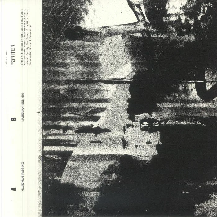 Back cover — MAJIK MAN aka JUSTIN BAILEY / DAVE COKER — Majik Man
