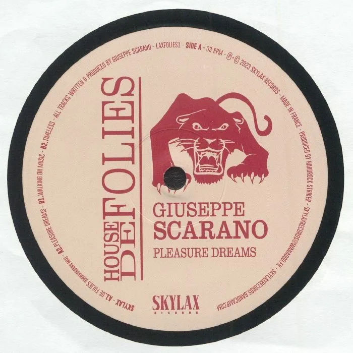 Лицевая сторона обложки — Giuseppe SCARANO — Pleasure Dreams