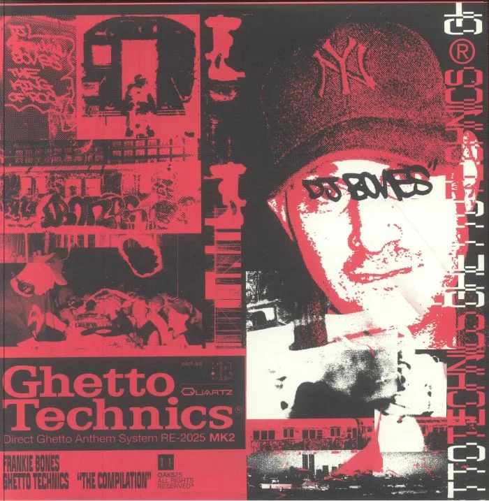 Обратная сторона обложки — Frankie BONES — Ghetto Technics: The Compilation Vol 1
