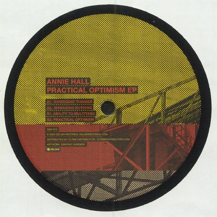 Лицевая сторона обложки — Annie HALL — Practical Optimism EP