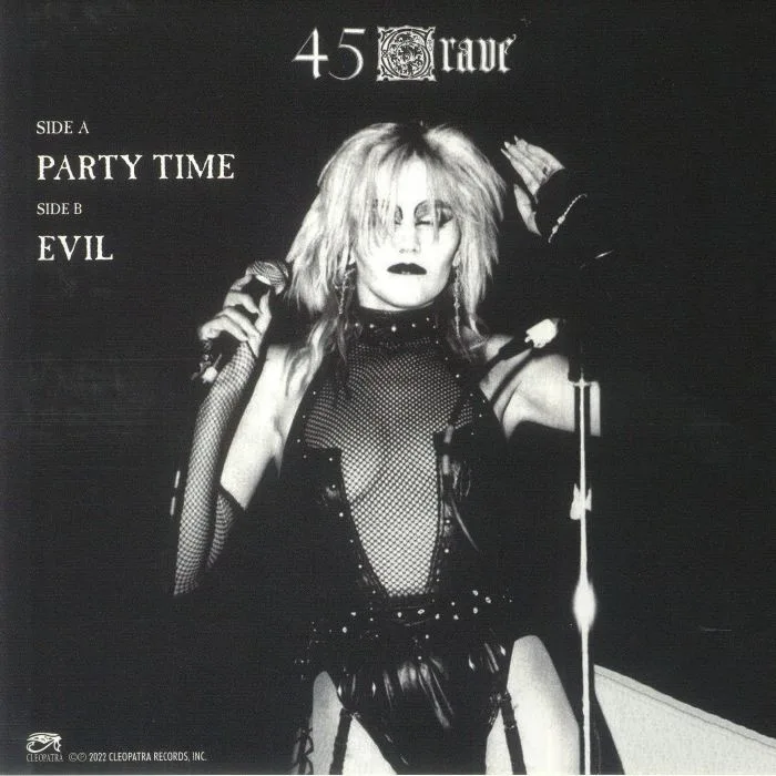 Back cover — 45 GRAVE — Party Time
