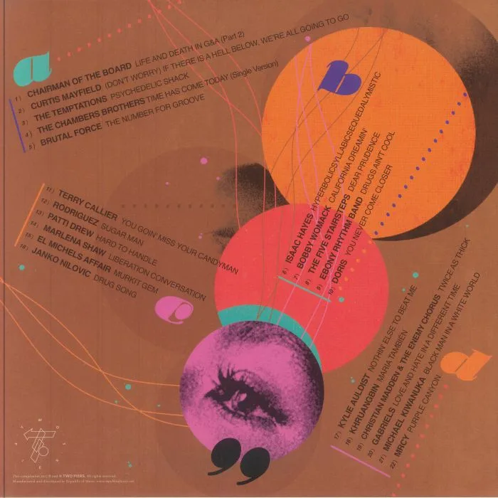 Обратная сторона обложки — VARIOUS — Soul Psychedelique: The Sounds Of Psychedelic Soul & Funk 1967-2024