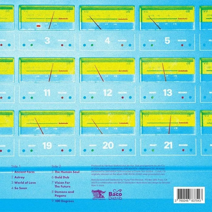 Back cover — GROUNDATION — Dub Rock