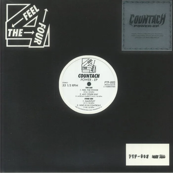 Лицевая сторона обложки — COUNTACH — Power EP