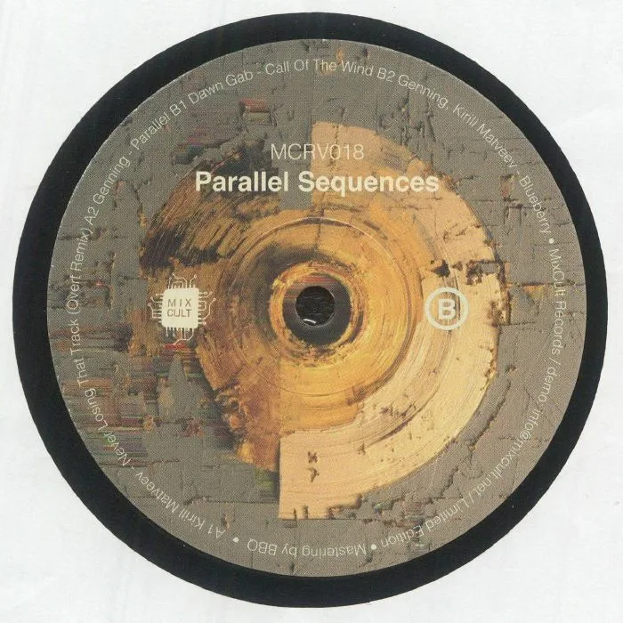 Обратная сторона обложки — Kirill MATVEEV / GENNING / DAWN GA — Parallel Sequences