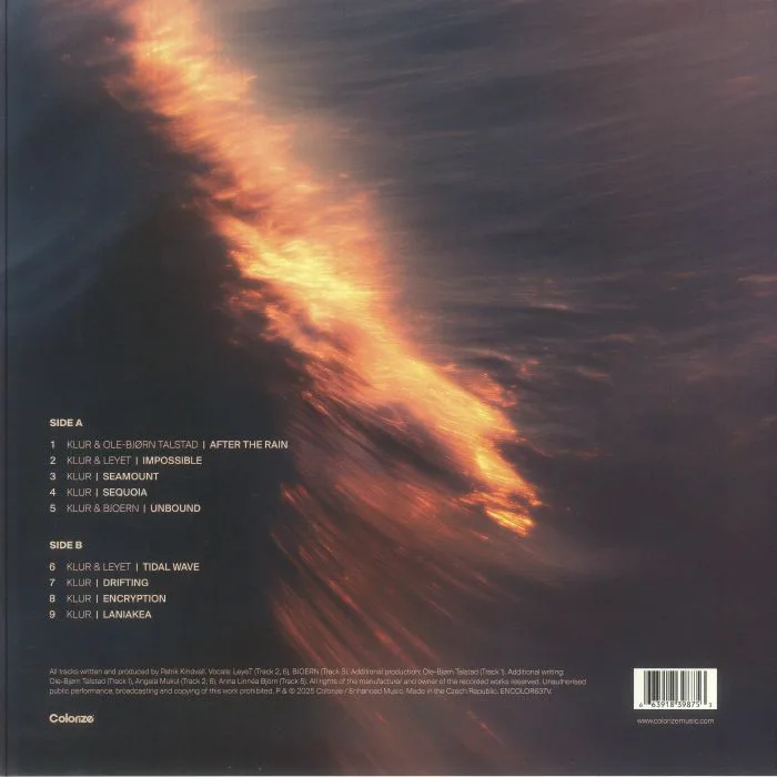 Back cover — KLUR — After The Rain