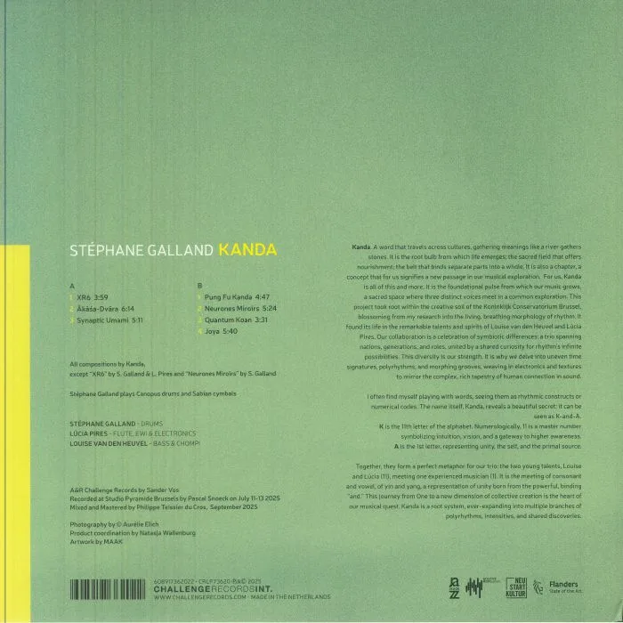 Обратная сторона обложки — Stephane GALLAND — Kanda