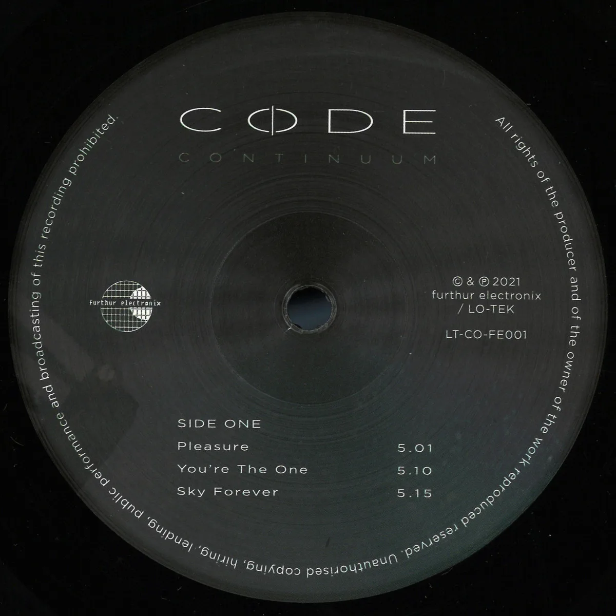 Code — Continuum LP 2x12"