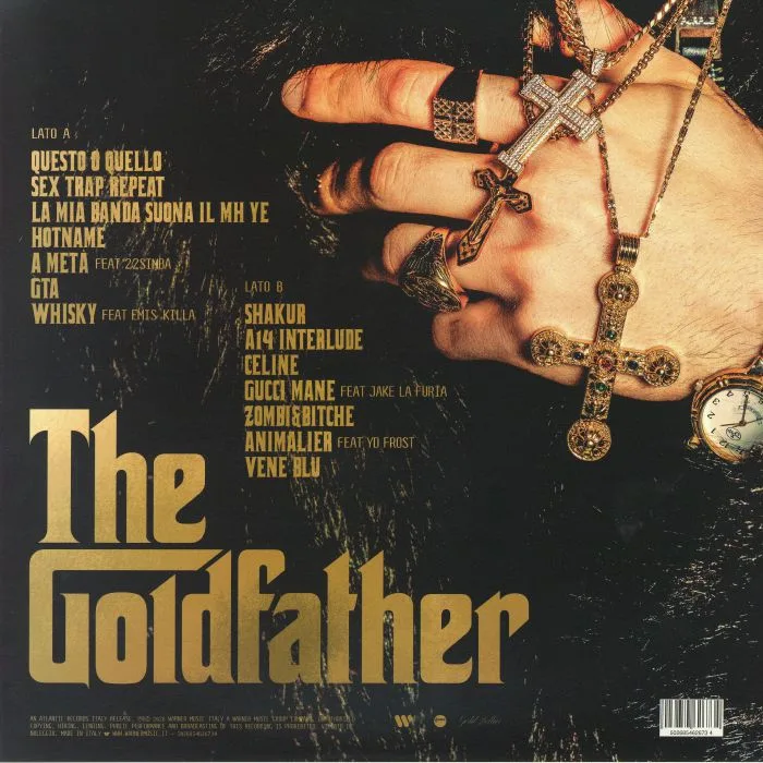 Обратная сторона обложки — FLACO G — The Goldfather