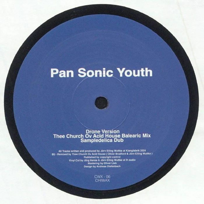 Обратная сторона обложки — Jorn Elling WUTTKE — Pan Sonic Youth
