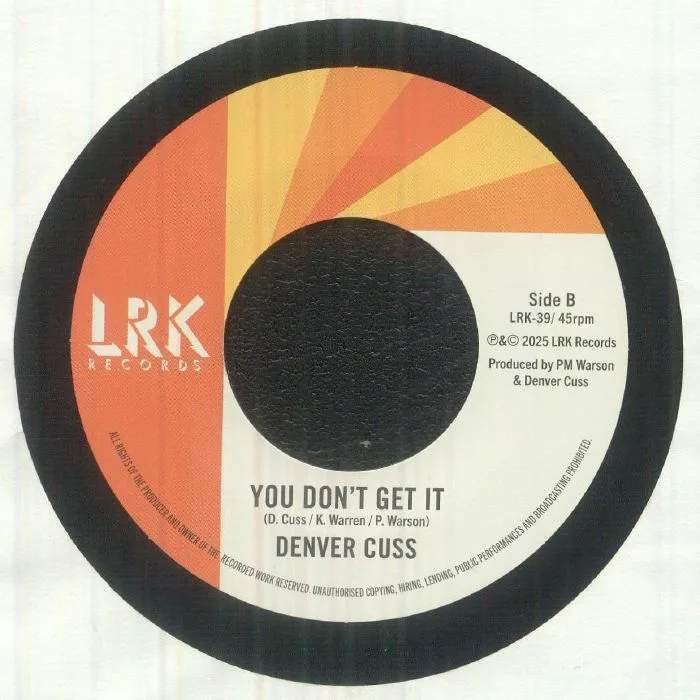 Back cover — Denver CUSS — Crossed My Mind