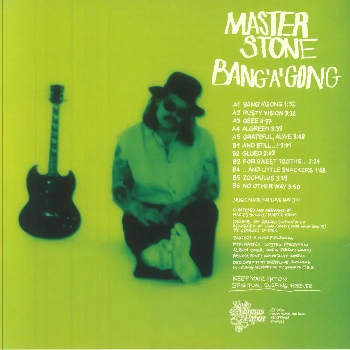 Обратная сторона обложки — MASTER STONE — Bang'a'gong