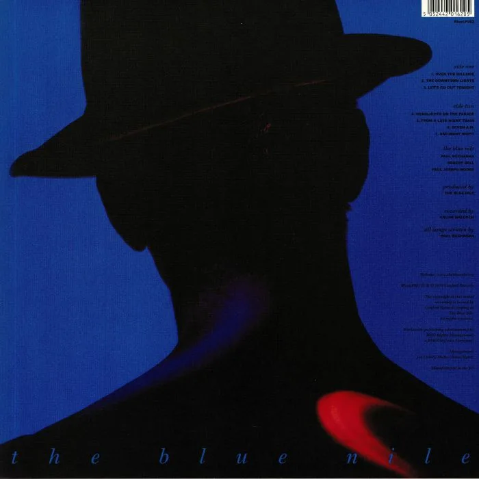 Обратная сторона обложки — The BLUE NILE — Hats