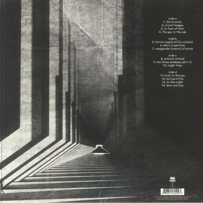 Back cover — BAUHAUS — Fear In Frisco