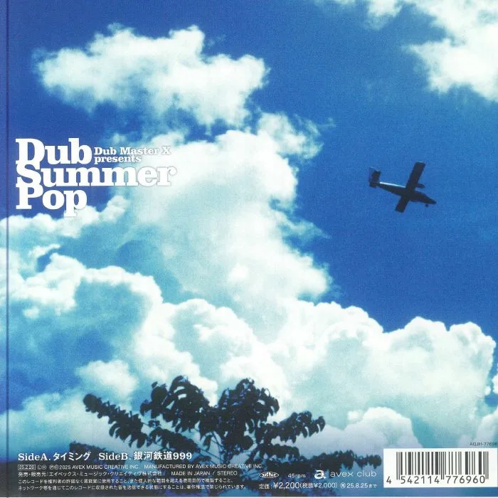 Back cover — DUB MASTER X — Timing