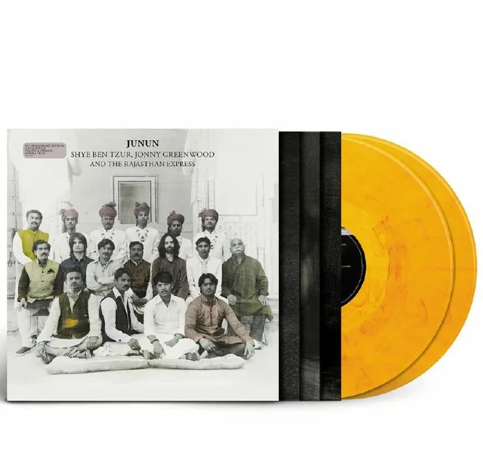 Лицевая сторона обложки — Shye BEN TZUR / JONNY GREENWOOD / THE RAJASTHAN EXPRESS — Junun (10th Anniversary Edition)